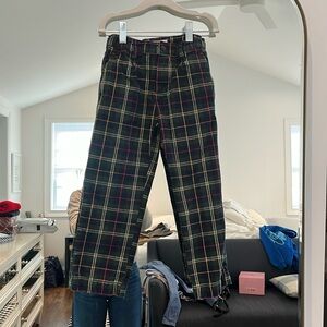 Mini Boden Plaid Pants - Boys